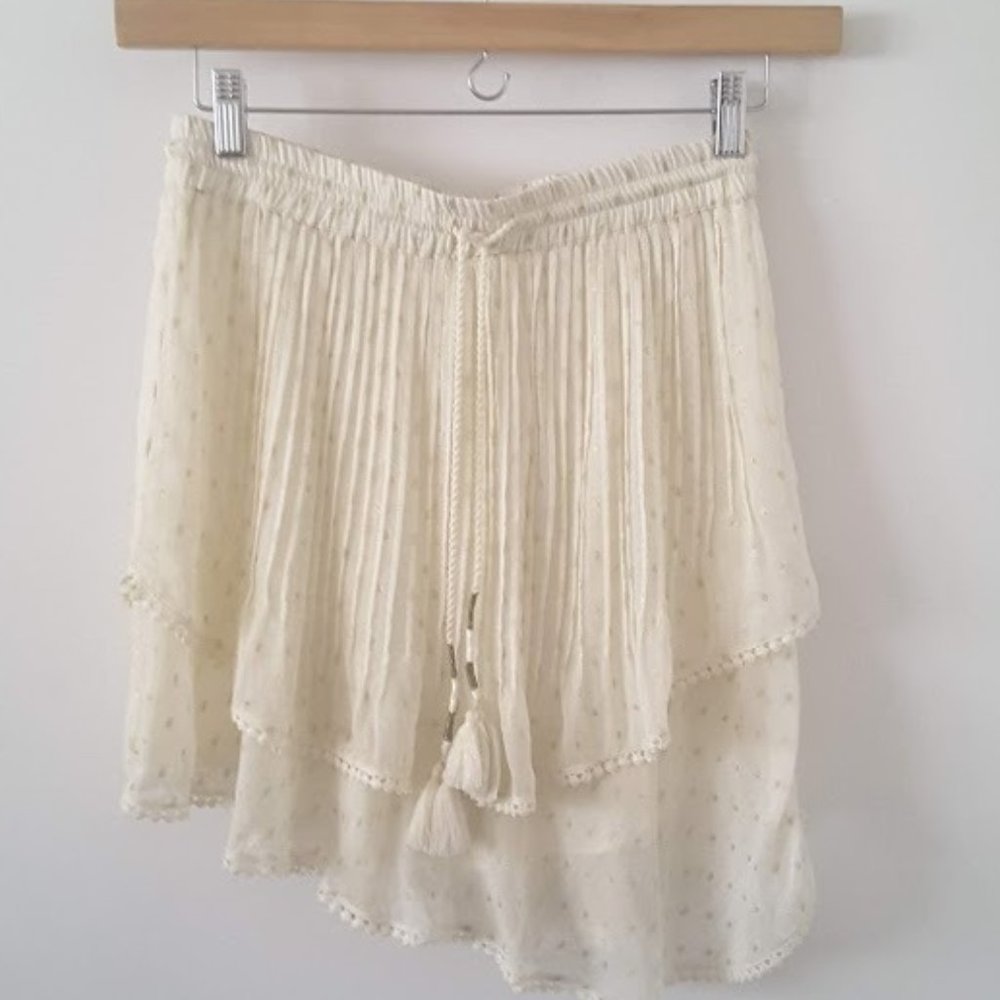 *SOLD*Anthropologie TRYB Layered Tiered Boho Skirt